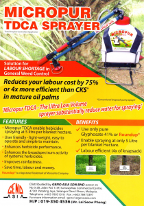 Micropur TDCA SPEC SHEET