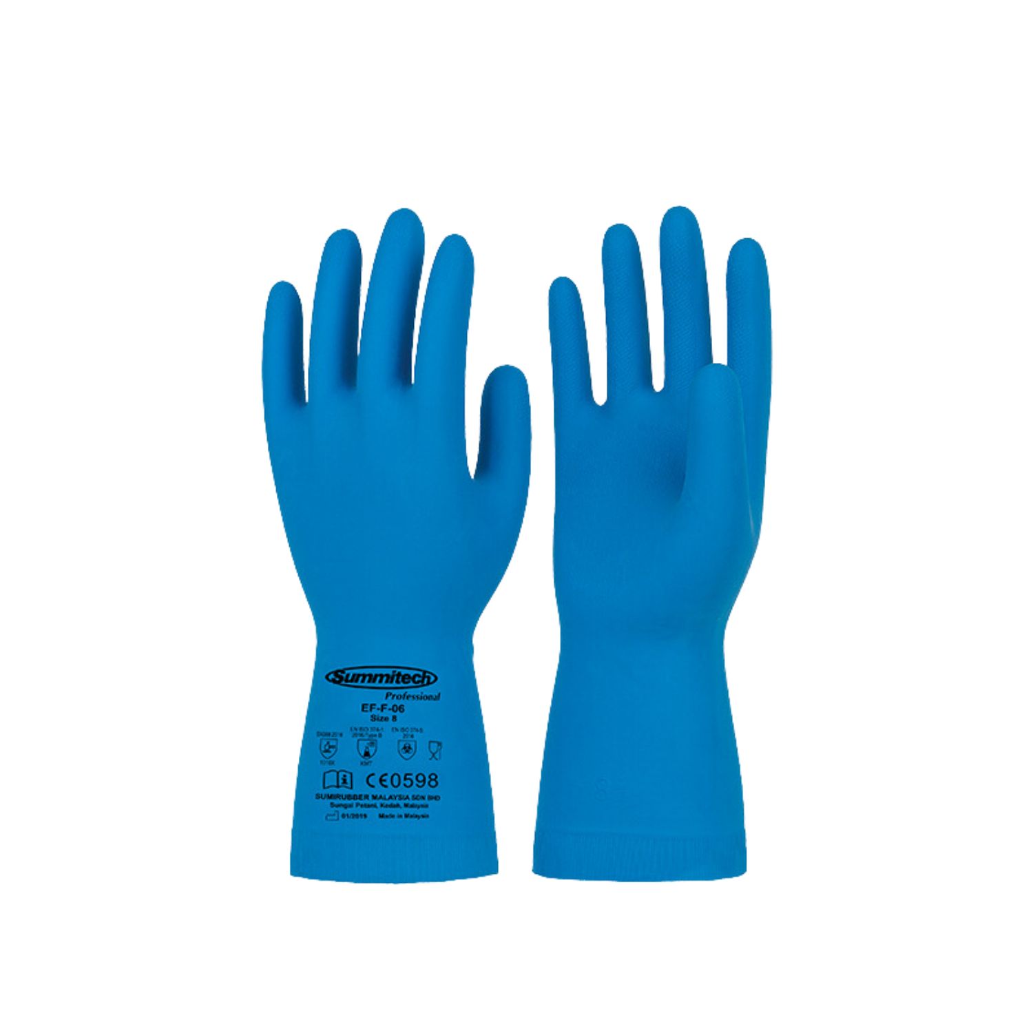 Summitech Glove : Food Safe & Multipurpose Cleaning Glove EFF06 (Size 9-10)